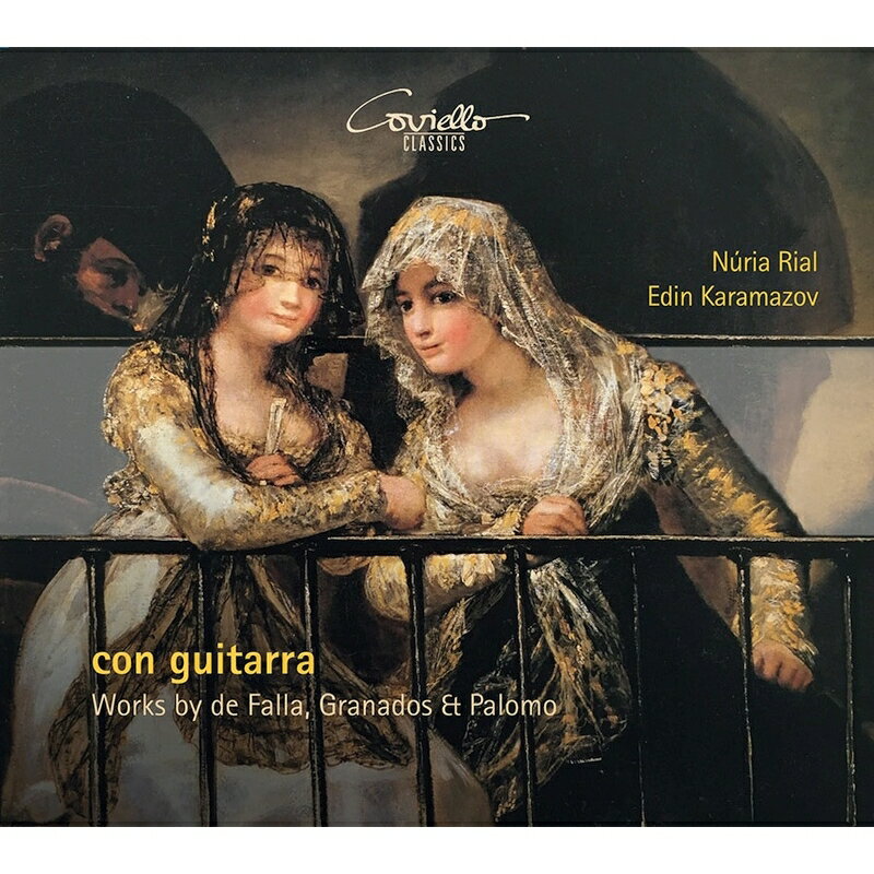 Soprano Collection発売日：2020年12月18日 予約締切日：2020年12月14日 Con Guitarraーfalla, Granados, Palomo: Nuria Rial(S) Edin Karamazov(G) JAN：4039956920106 COV92010 Coviello CD クラシック 声楽曲 輸入盤