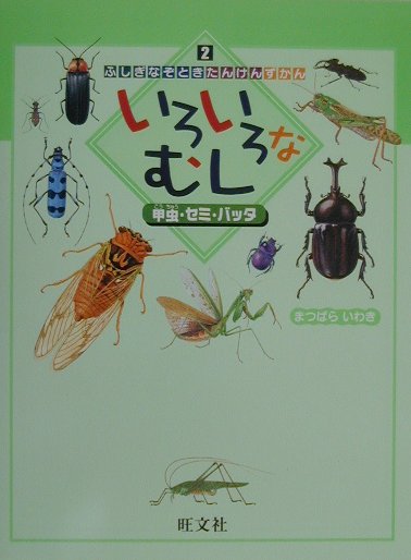 いろいろなむし甲虫・セミ・バッタ