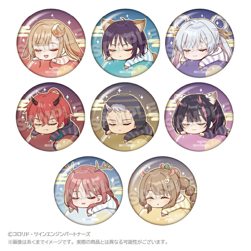 超かぐや姫！ ふわみんトレーディング缶バッジ