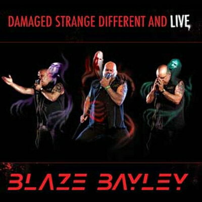 【輸入盤】Damaged Strange Different And Live [ Blaze Bayley ]