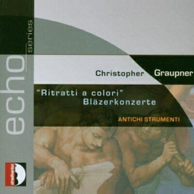グラウプナー（1683-1760）：管楽器のための協奏曲集
12つのホルンとティンパニ、2つのヴァイオリン、ヴィオラとチェンバロのための協奏曲
2ファゴット、2つのヴァイオリン、ヴィオラとチェンバロのための協奏曲
3クラリーノ、2つのヴァイオリン、ヴィオラとチェンバロのための協奏曲
4フラウト・トラヴェルソ、2つのヴァイオリン、ヴィオラとチェンバロのための協奏曲
52つのクラリーノとティンパニ、2つのヴァイオリン、ヴィオラとチェンバロのための協奏曲
　アンティーキ・ストゥルメンティ 

Disc1
1 : Concerto for 2 Horns and Timpani
2 : Concerto for 2 Horns and Timpani
3 : Concerto for 2 Horns and Timpani
4 : Concerto for Bassoon in B flat major, GWV 340
5 : Concerto for Bassoon in B flat major, GWV 340
6 : Concerto for Bassoon in B flat major, GWV 340
7 : Concerto for Trumpet
8 : Concerto for Trumpet
9 : Concerto for Trumpet
10 : Concerto for Trumpet
11 : Concerto for Recorder in F major, GWV 323
12 : Concerto for Recorder in F major, GWV 323
13 : Concerto for Recorder in F major, GWV 323
14 : Concerto for 2 Trumpets and Timpani
15 : Concerto for 2 Trumpets and Timpani
16 : Concerto for 2 Trumpets and Timpani
Powered by HMV