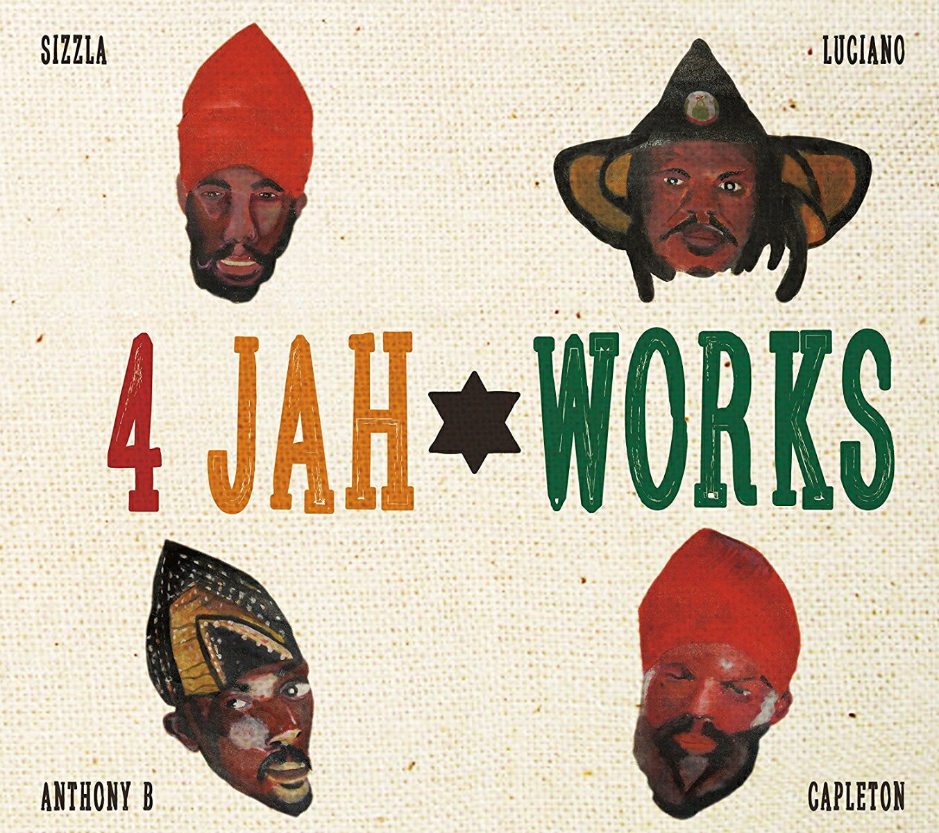 4 JAH WORKS DUB PLATE COLLECTION [ OGA ]