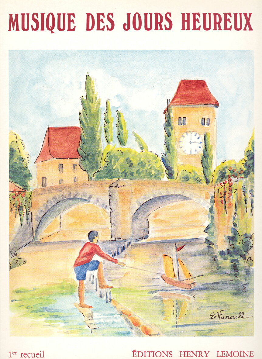 【輸入楽譜】MUSIQUE DES JOURS HEUREUX VOL.1
