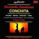 【輸入盤】歌劇『コンチータ』全曲 フィリッポ・アルリア&カラブリア・フィル、リサ・ハウベン、ダビド・バニョス・マリン、他(2022 ステレオ) [ ザンドナイ、...