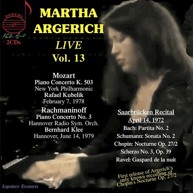 【輸入盤】マルタ・アルゲリッチ　ライヴ第13集（2CD）