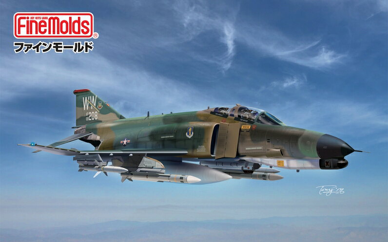1/72 アメリカ空軍 F-4Gワイルド・ウィーゼル“SEA迷彩” 【FX12】 (プラモデル)