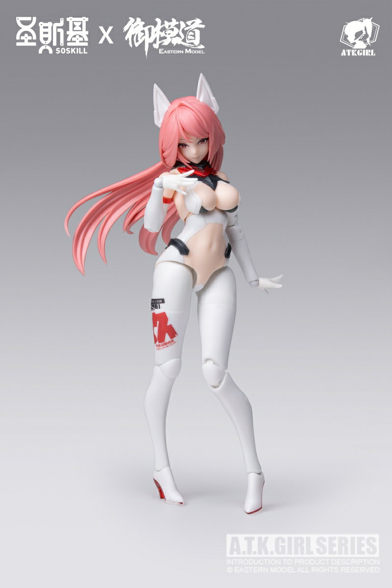 SOSKILL×EASTERN MODEL 九尾の狐 妲己 1/12スケールプラスチックモデルキット 豪華版 【00033680126】 (プラモデル)