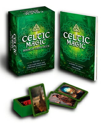 Celtic Magic Book & Card Deck: Includes a 50-Card Deck and a 128-Page Guide Book [With Cards]