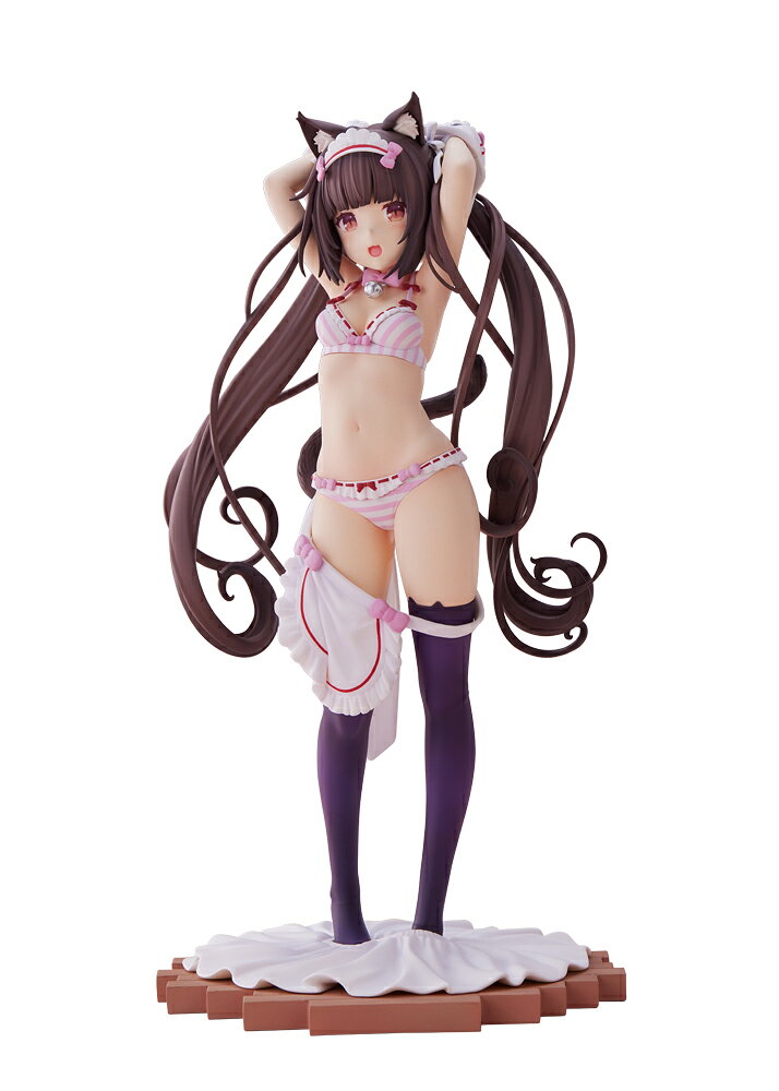 1/7 『ネコぱら』 ショコラ〜着替えのひと時〜 【PF489】 (塗装済み完成フィギュア)