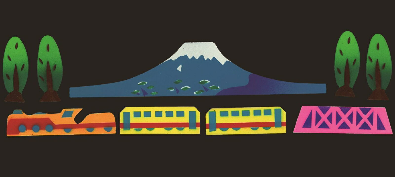 夜長堂 マスキングテープ(富士山)