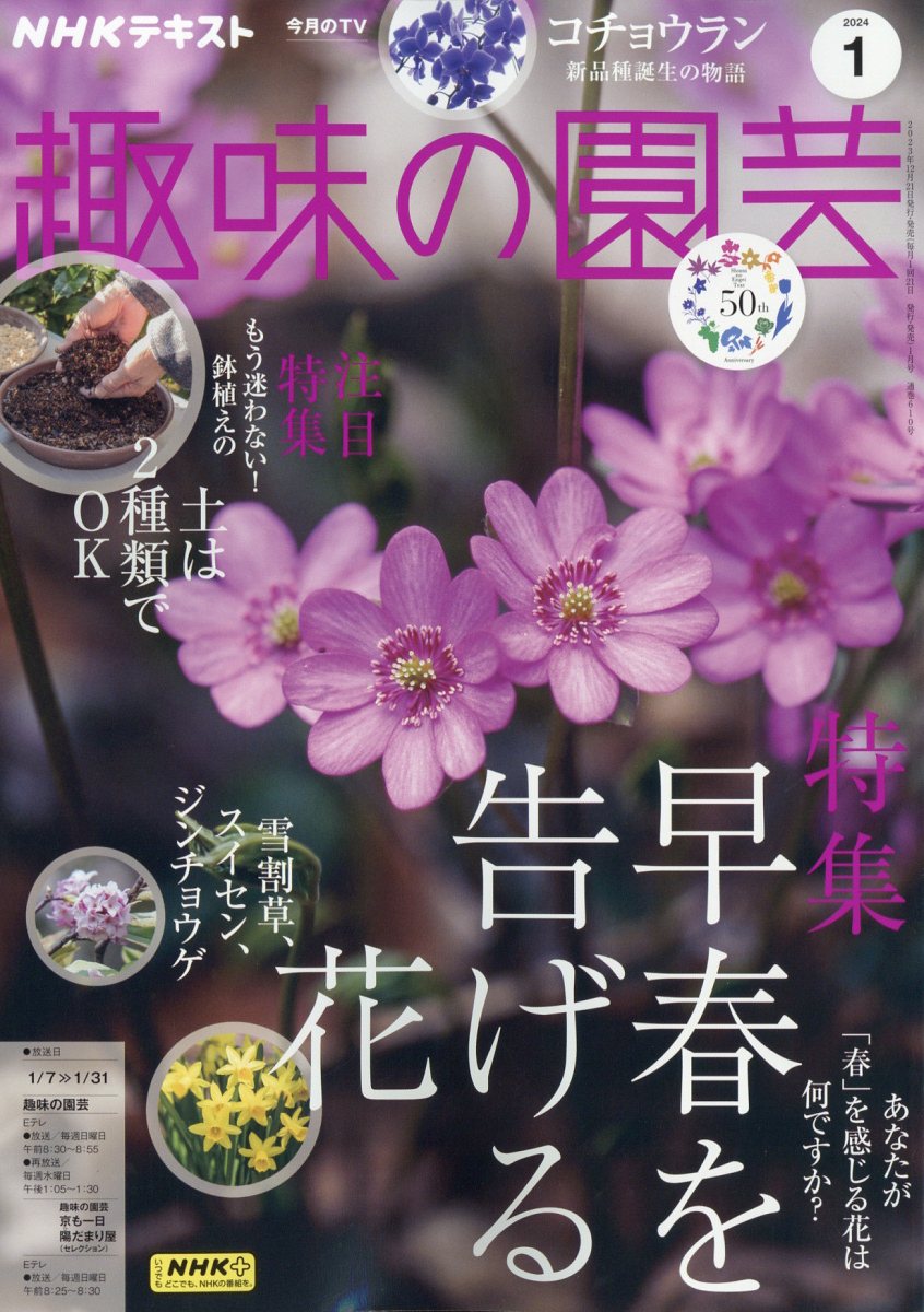 NHK 趣味の園芸 2024年 1月号 [雑誌]