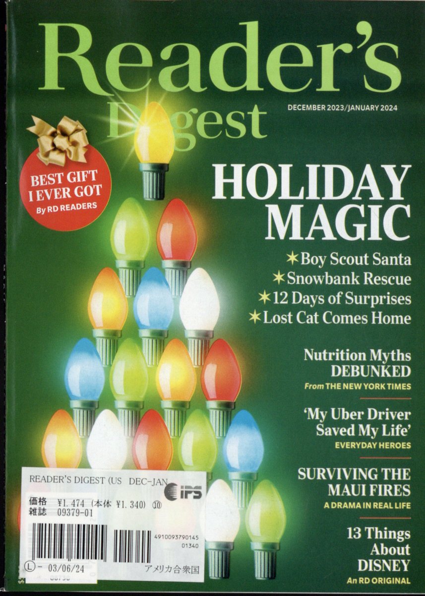 Reader's Digest 2024年 1月号 [雑誌]