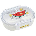 ノラネコぐんだん お弁当箱 1段 子供向け標準サイズ 360ml ランチボックス 抗菌ふわっとタイトランチボックス QAF2BAAG