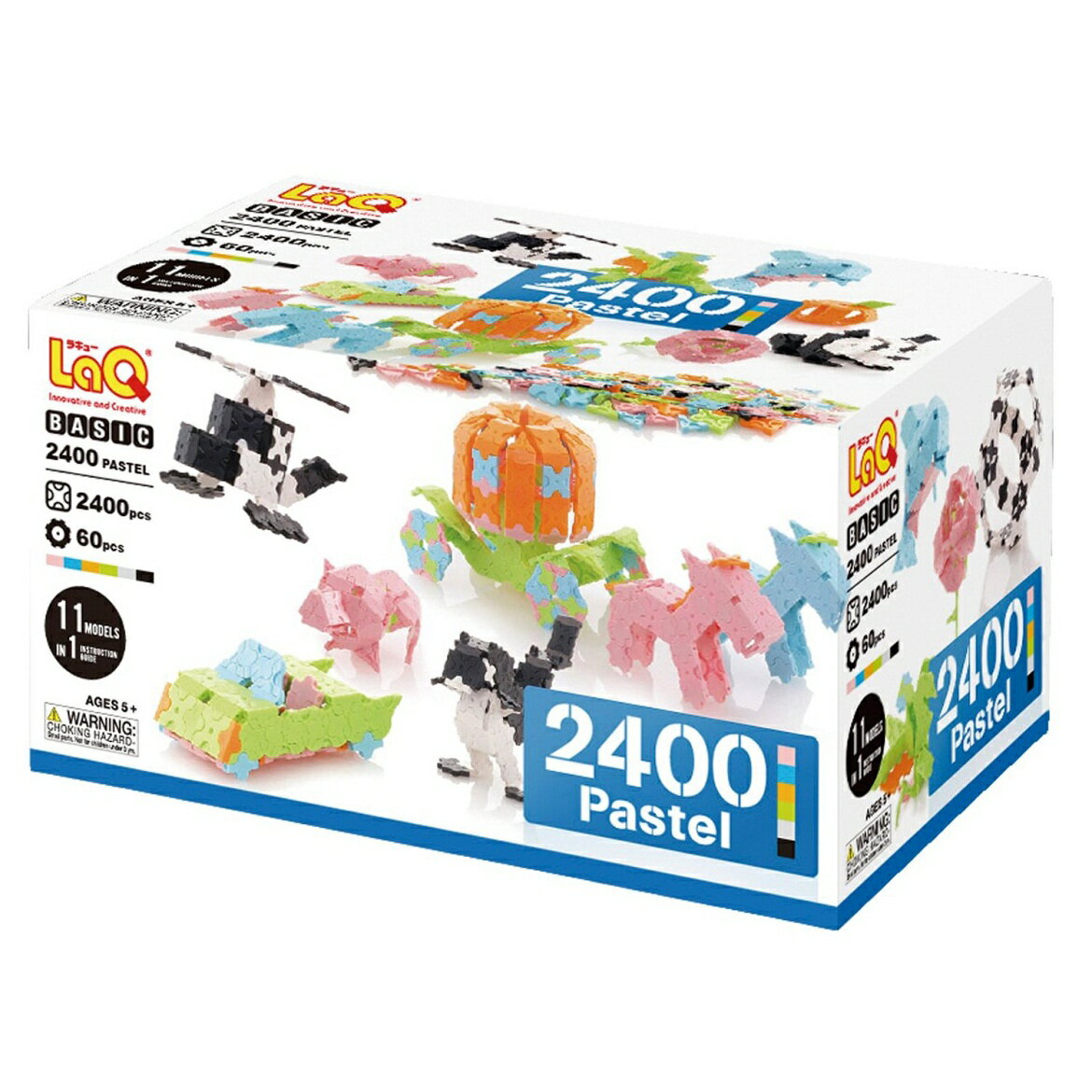 LaQ ベーシック 2400 パステル