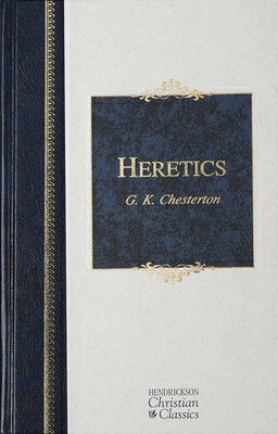 Heretics is the companion volume to the previously published "Orthodoxy" in Hendrickson's Christian Classics series.