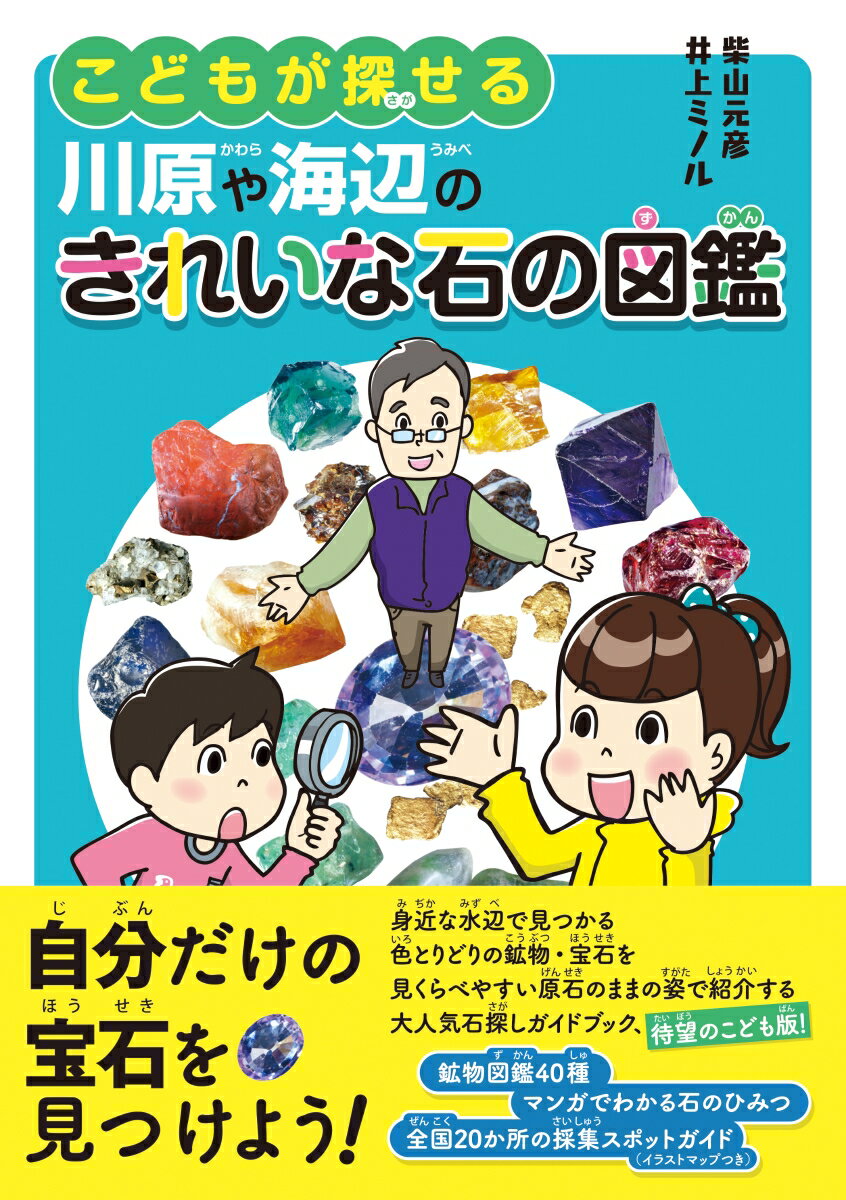 こどもが探せる川原や海辺のきれいな石の図鑑