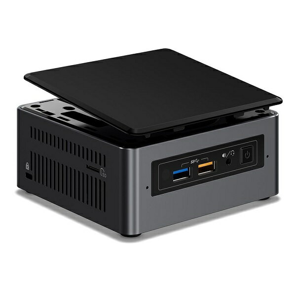 ＜ BOXNUC7I5BNH ＞第7世代Core i5-7260U(2.2-3.4 GHz/Dual Core/Iris Plus Graphics 640)搭載キット、2.5インチSATA3Bay