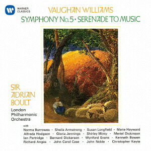 ヴォーン・ウィリアムズ:交響曲 第5番 音楽へのセレナード