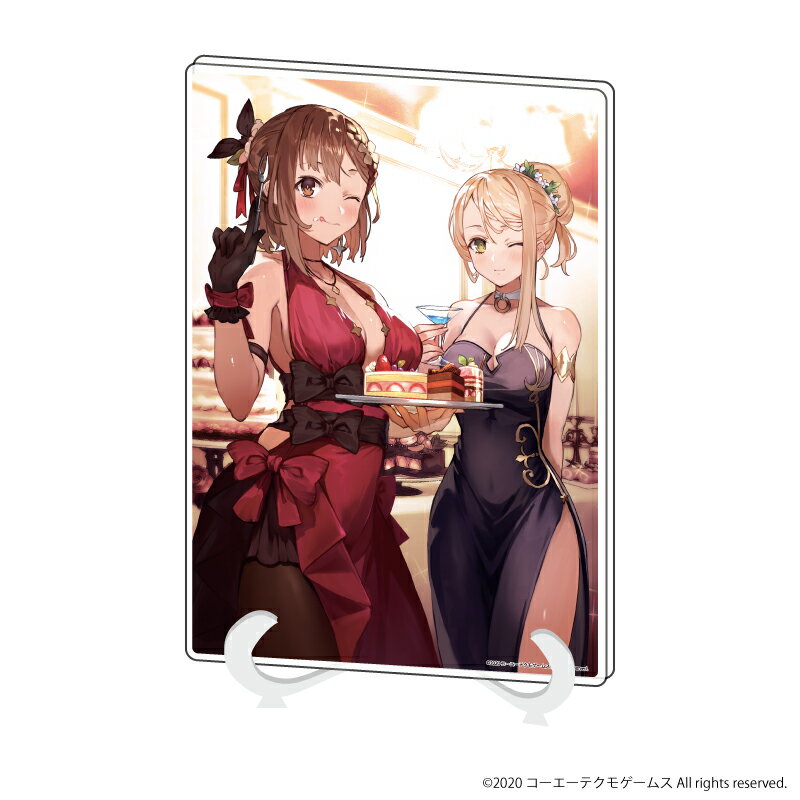 アクリルアートボード(A5サイズ)「ライザのアトリエ2 〜失われた伝承と秘密の妖精〜」01/1枚絵デザイン【グッズ】