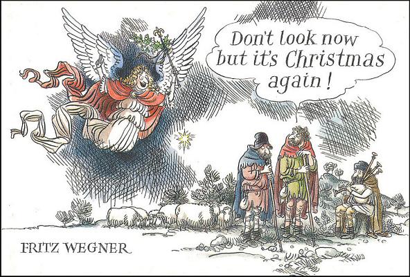 Sixty-four pages of crazy cartoons of festive cheer from a master of the art of ironic humour.