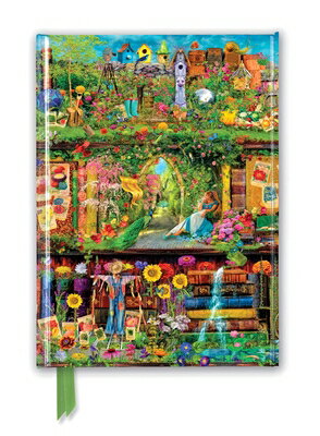 Aimee Stewart: Garden Bookshelves (Foiled Journal) AIMEE STEWART GARDEN BOOKSHELV （Flame Tree Notebooks） [ Flame Tree Studio ]