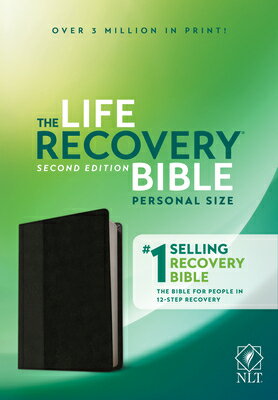 NLT Life Recovery Bible, Second Edition, Personal Size (Leatherlike, Black/Onyx) NLT LIFE RECOVERY BIBLE 2ND /E [ New Living Translation ]