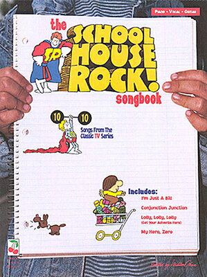 Ten unforgettable songs from the classic television educational series, now experiencing a booming resurgence in popularity with everyone from Gen X'ers to today's kids! Includes: I'm Just a Bill * Conjunction Junction * Lolly, Lolly, Lolly (Get Your Adverbs Here) * The Great American Melting Pot * and more.