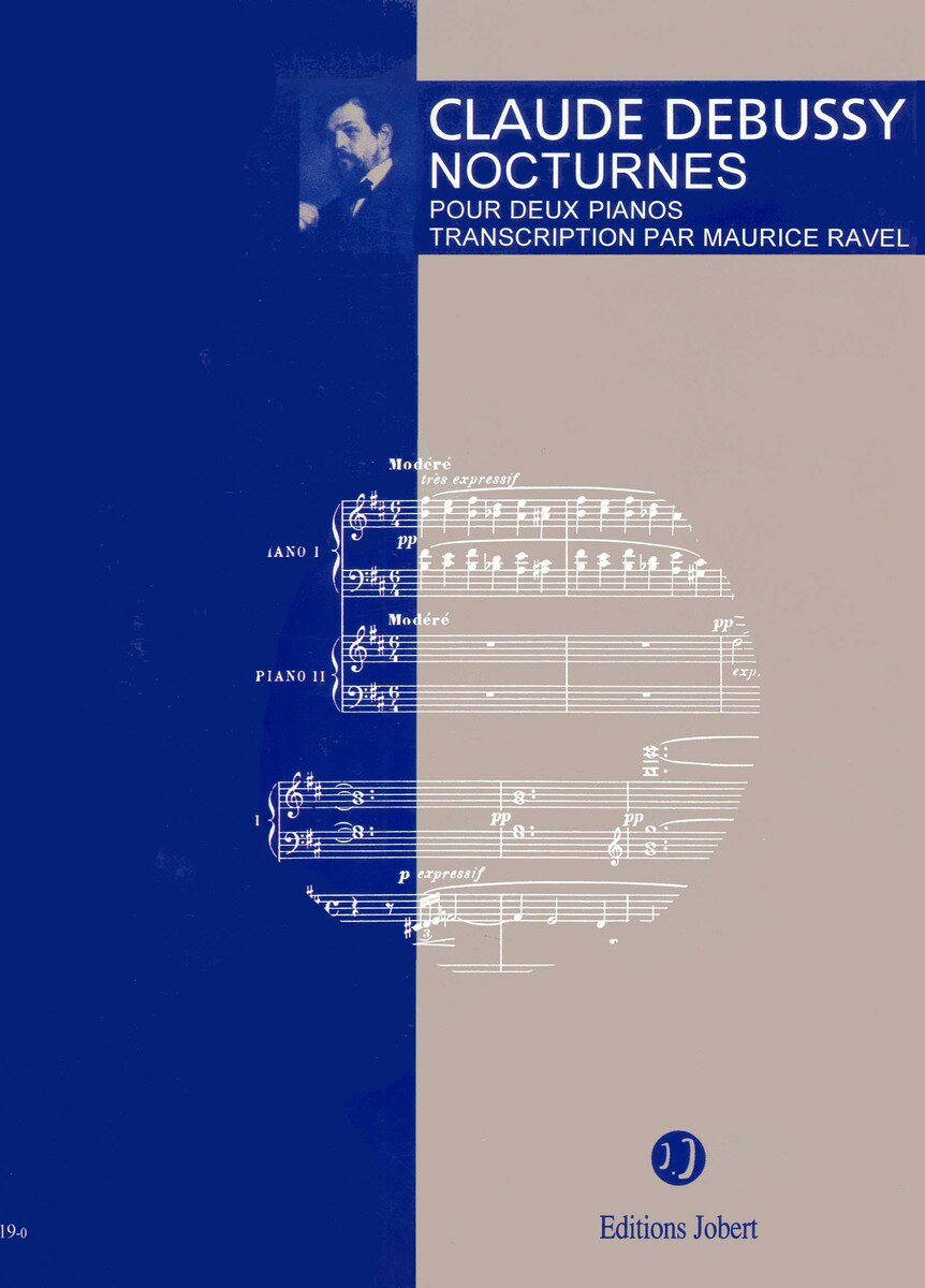 【輸入楽譜】ドビュッシー, Achille-Claude: 管弦楽のための夜想曲(ノクターン)/ラヴェル編