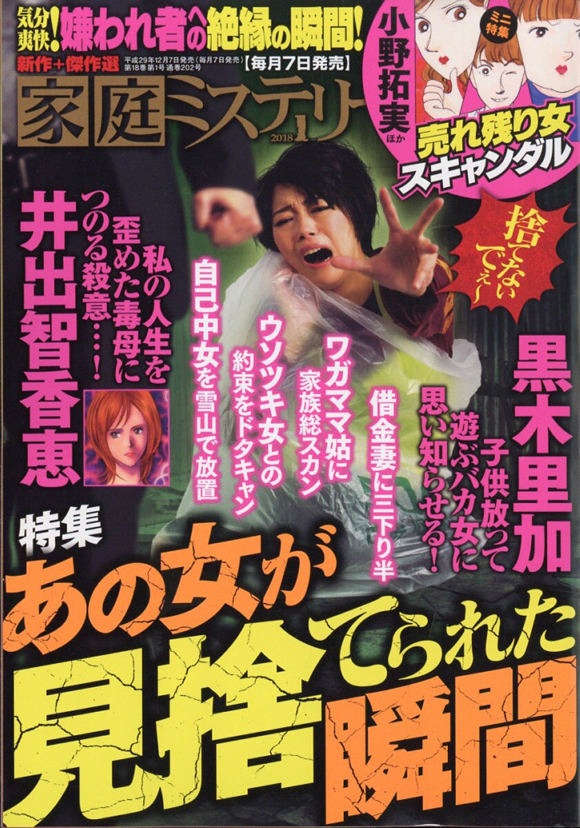 家庭ミステリー 2018年 01月号 [雑誌]