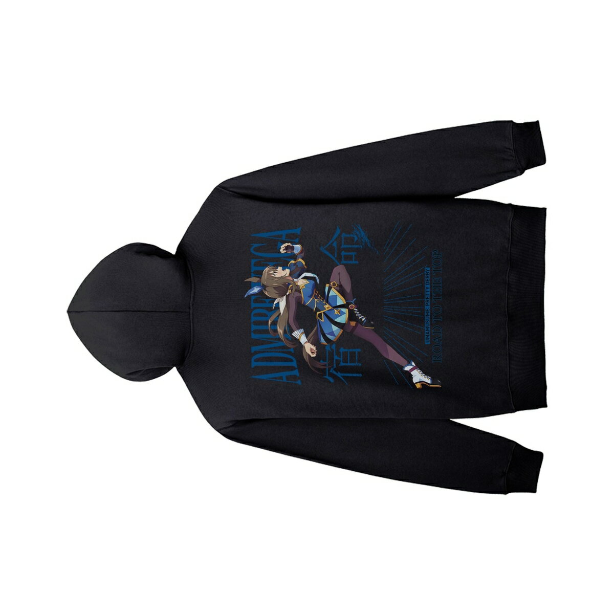 アニメ『ウマ娘 プリティーダービー ROAD TO THE TOP』アドマイヤベガ バックプリントジップパーカーメンズ(サイズ/S)【グッズ】