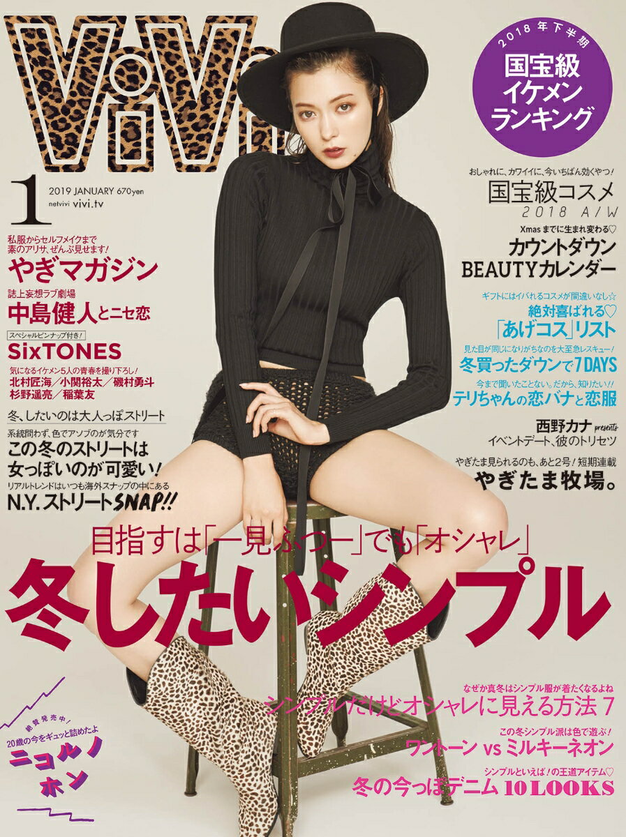 ViVi (ヴィヴィ) 2019年 01月号 [雑誌]