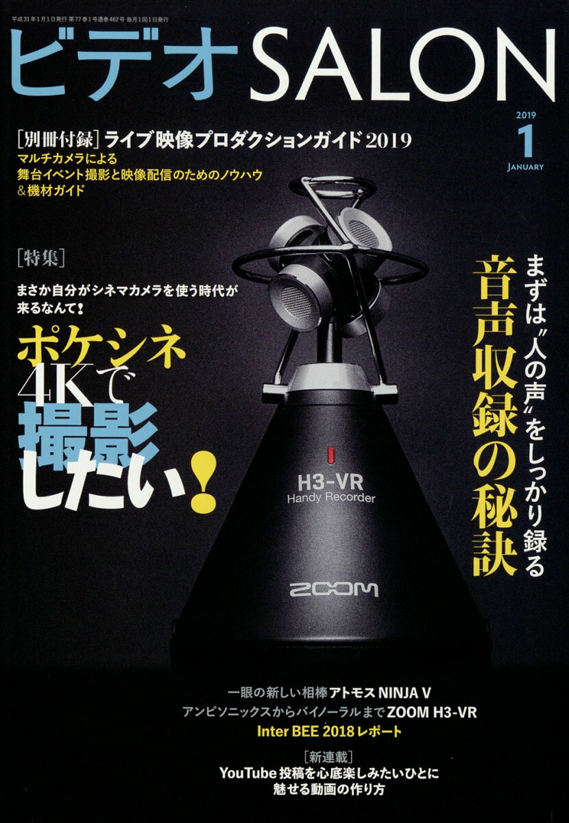 ビデオ SALON (サロン) 2019年 01月号 [雑誌]