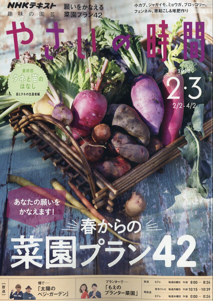 NHK 趣味の園芸 やさいの時間 2020年 02月号 [雑誌]