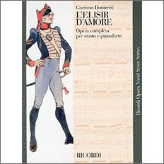 【輸入楽譜】ドニゼッティ, Gaetano: オペラ「愛の妙薬」(伊語)(紙装)