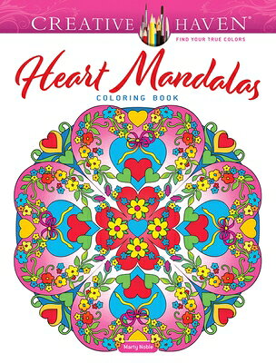 Creative Haven Heart Mandalas Coloring Book CREATIVE HAVEN HEART MANDALAS （Adult Coloring Books: Mandalas） 