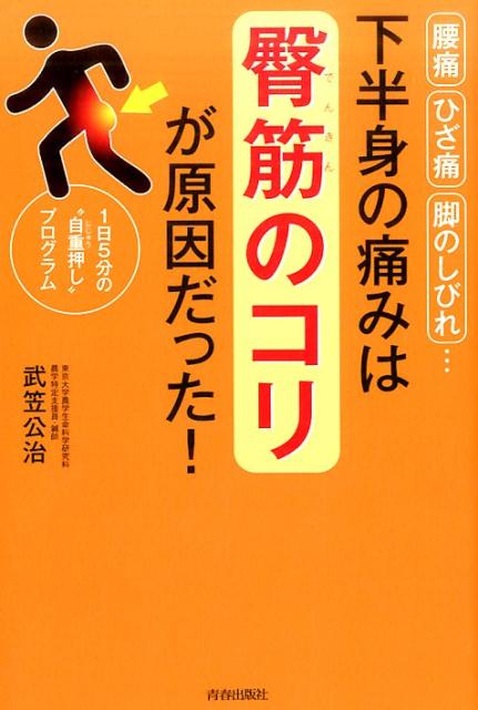 腰痛・ひざ痛・脚のしびれ…下半身の痛みは「臀筋のコリ」が原因だった！ [ 武笠公治 ]