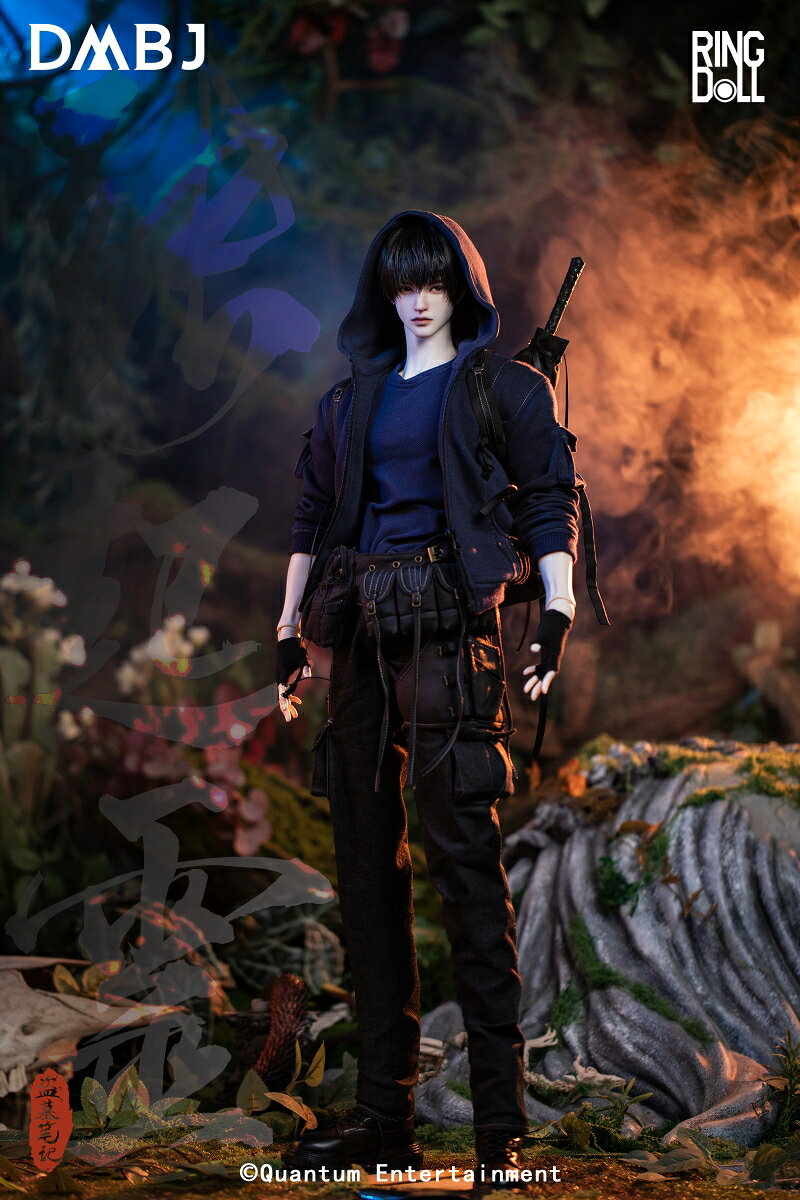 Ringdoll 1/3 『盜墓筆記』(とうぼひっき) 張起霊(ちょうきれい) 76cmボールジョイントドール(BJD) 【00002700212】 (ドール)【クレジットカード決済限定】