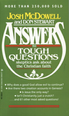Why does a good God allow evil to continue? Are there two creation accounts in Genesis? Is Jesus the only way? Isn't Christianity just a crutch? Josh McDowell responds to these and 61 other most-asked questions!