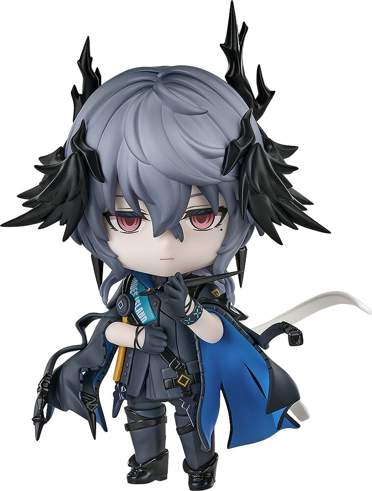 大人気スマートフォンゲーム『アークナイツ』より、オペレーター「ロゴス」がねんどろいどになって登場です！
・表情パーツ：「平静顔」「ぼーっとする顔」「目を閉じる顔」
・オプションパーツ：「骨筆」「骨笛」「羽の冠」ほか

※掲載の写真はサンプル品を撮影しています。
実際の商品とは一部仕様等異なる場合があります。
※商品の塗装は彩色工程が手作業になるため、商品個々に多少の差異があります。
予めご了承ください。
※製品は自立しません。
付属の台座や支柱を使用してください。

【付属品】
専用台座

&copy; HYPERGRYPH

・ホビー系商品についての諸注意
メーカー都合により発売の大幅な延期が発生する可能性がございます。
予約商品についてはメーカーから順次入荷次第の発送となります。メーカー公表の発売日とは異なる場合がございますのでご了承ください。【対象年齢】：【商品サイズ (cm)】(高さ）：10