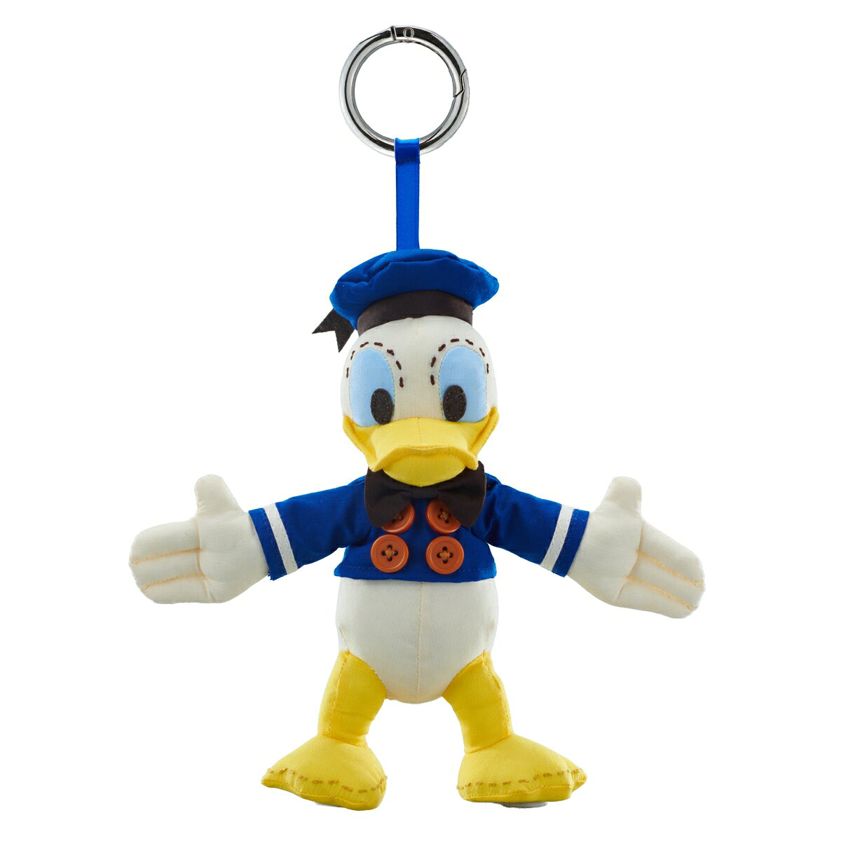 ディズニーミッキーアンドフレンズのぶらさげられるぬいぐるみマスコット！レトロな色味と顔やボディに施されたステッチ模様がほっこりとした癒しを与える「ワークショップメイドシリーズ」です。【対象年齢】：6歳以上【商品サイズ (cm)】(幅×高さ×奥行）：21×22×13