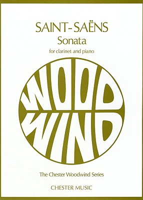 Camille Saint-Saens' Sonata for Clarinet and Piano, Op. 167, as edited by Paul Harvey. The solo clarinet part is also included on a separate insert.