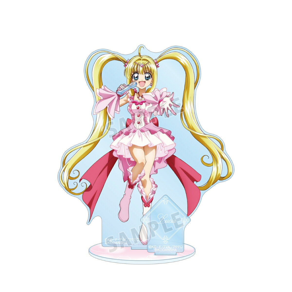 アニメ「ぴちぴちピッチ」描き下ろしイラスト 七海 るちあ 20th Anniversary ver. パーツ付きBIGアクリルスタンド