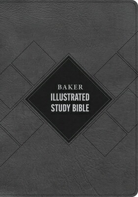 CSB Baker Illustrated Study Bible, Charcoal Leathertouch, Indexed CSB BAKER ILLUS STUDY BIBLE CH 