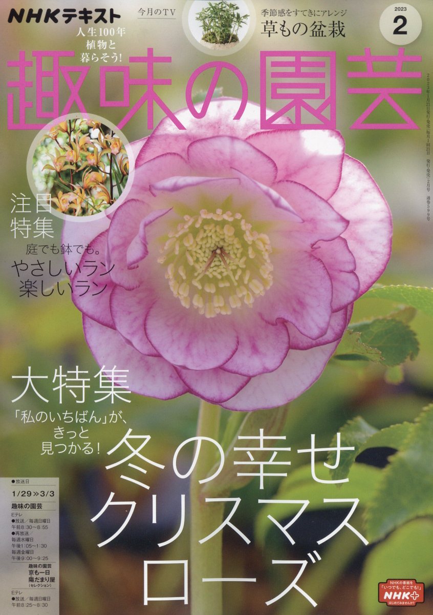 NHK 趣味の園芸 2023年 2月号 [雑誌]