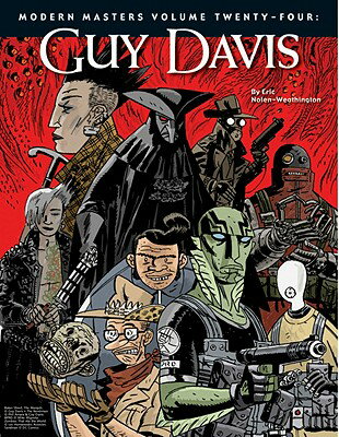 Guy Davis is a master of the macabre, the mysterious, the just plain creepy. But underlying the eerie quality of his artwork is a remarkable sense of storytelling. Emotion drips off his brush, filling his work with life and energy. From his breakthrough hit, Baker Street, to the pulp noir Sandman Mystery Theater, to his current work on the Hellboy spin-off series, B.P.R.D., Davis has shown time and again that he is one of the best in the business. Join us as we lift the veil on the career of another Modern Master - Guy Davis! This book features a career-spanning interview with the artist, a discussion of his creative process, and reams of rare and unseen art, including a large gallery of commissioned pieces, and eight pages of full-color work.