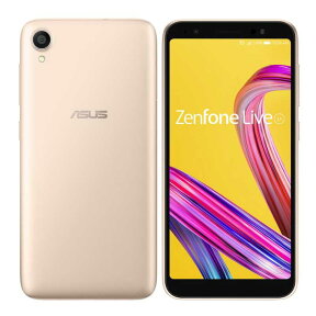 Zenfone Live L1 Series （ 5.5インチ / Android8.0 / ROM：32GB / RAM：2GB / シマーゴールド ） ZA550KL-GD32