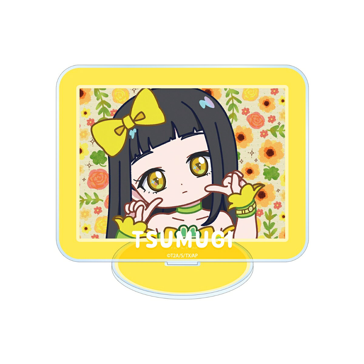 ひみつのアイプリ鈴風 つむぎ ゆるコマ BIGアクリルスタンド