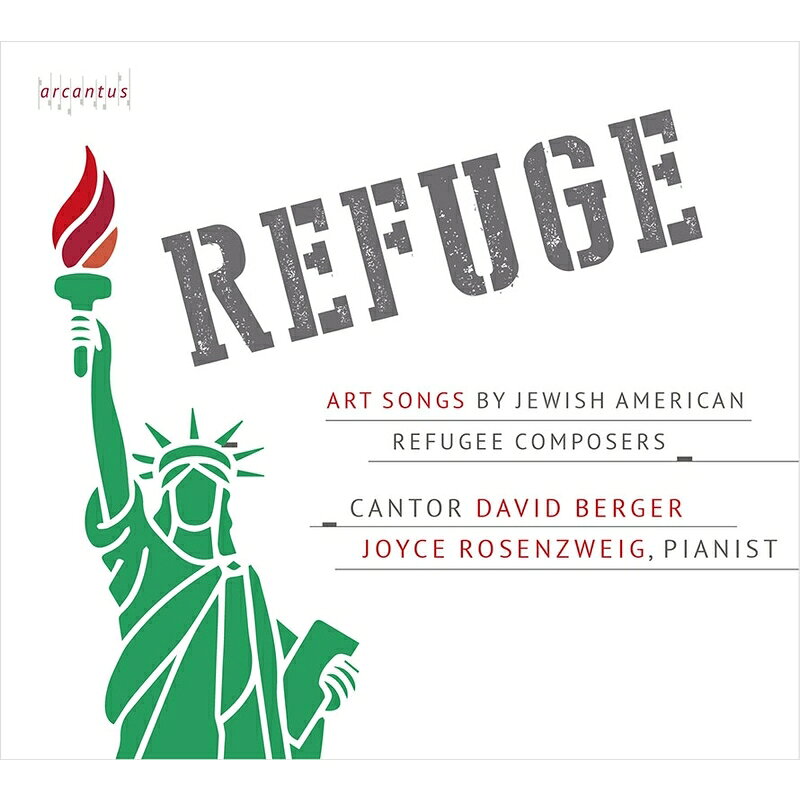 【輸入盤】難民〜ユダヤ系アメリカ人作曲家の声楽曲集 デイヴィッド・バーガー、ジョイス・ローゼンツヴァイク