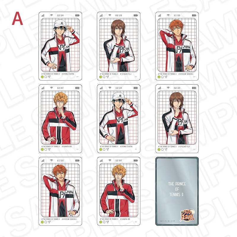 「新テニスの王子様」からコレクションカード（ランダム） Face Collection Aが登場！【対象年齢】：15歳以上【商品サイズ (cm)】(幅×高さ）：5.4×8.6