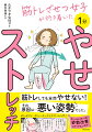 筋トレしても全然やせない！その原因は…悪い姿勢でした。ラクしてきもちいー。ストレッチ＆エクササイズを２７個厳選。